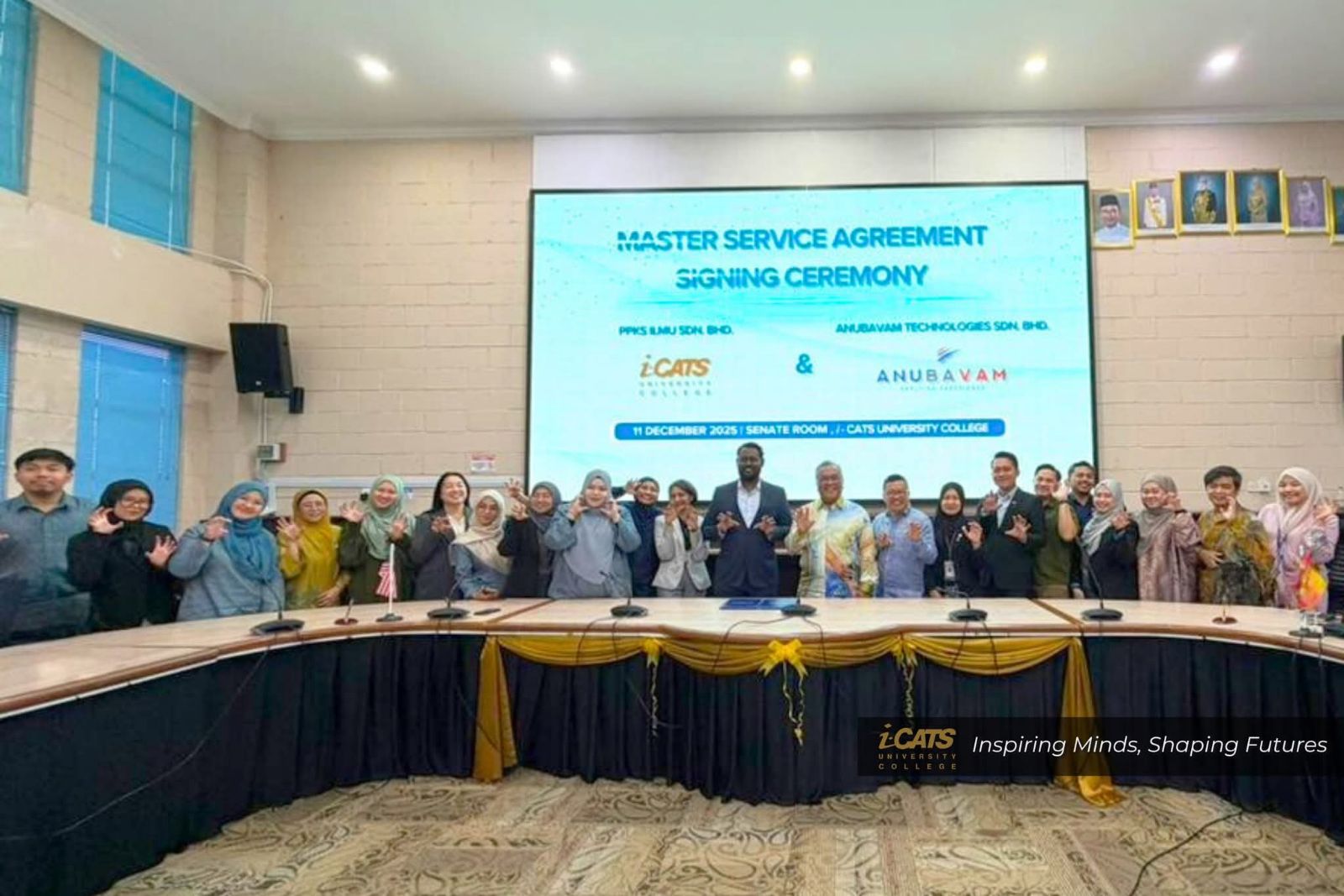 Key moments from the i-CATS University College SIS launch